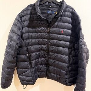 Polo Ralph Lauren Black Bleeker Packable Quilted Down Jacket Men’s 3XL